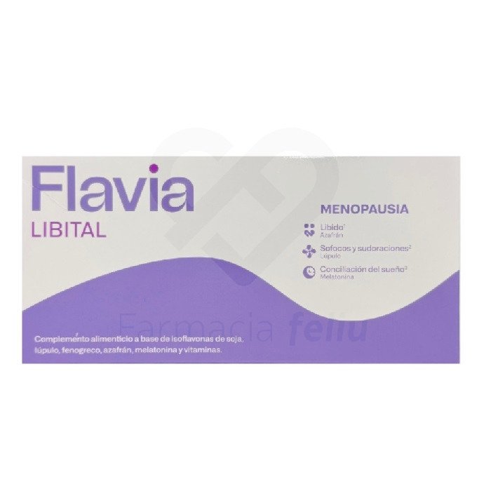 Flavia Libital Menopausia, 30 Comprimidos