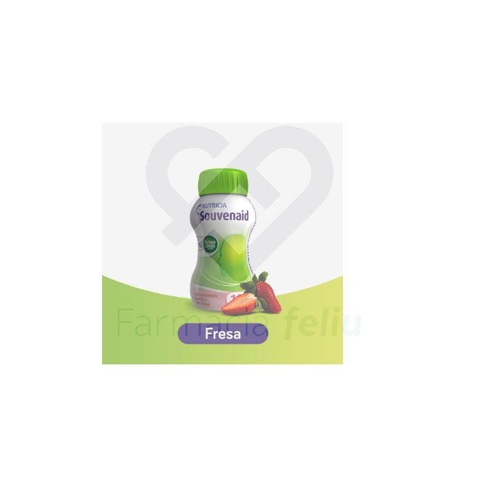 Nutricia Souvenaid Sabor Fresa, 4×125 ml