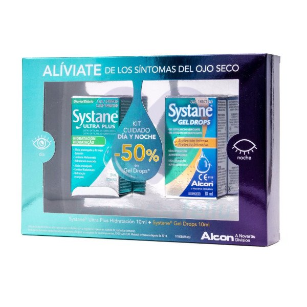 Systane Ultra Plus y Gel Drops Kit